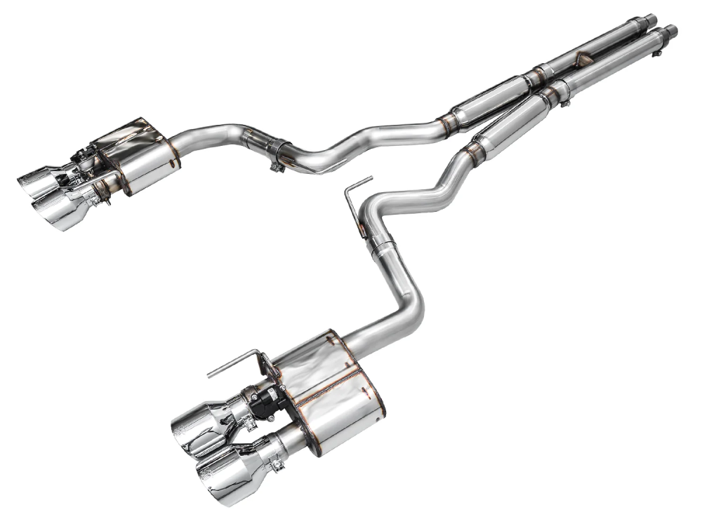 Wydech AWE Ford Mustang Dark Horse S650 Cat-back SwitchPath - 3025-42375 | 3025-43375 AWE Ford Mustang Dark Horse S650 Cat-back SwitchPath Exhaust